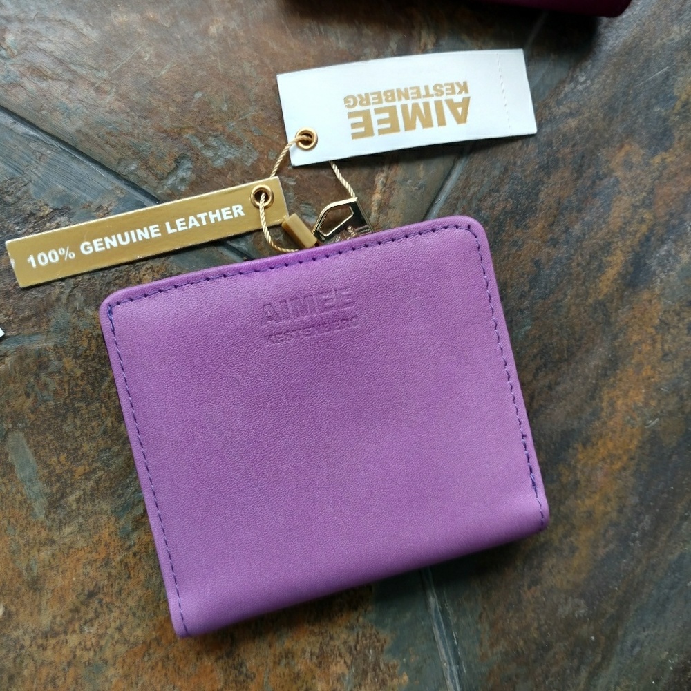 Aimee kestenberg wallet nwt leather